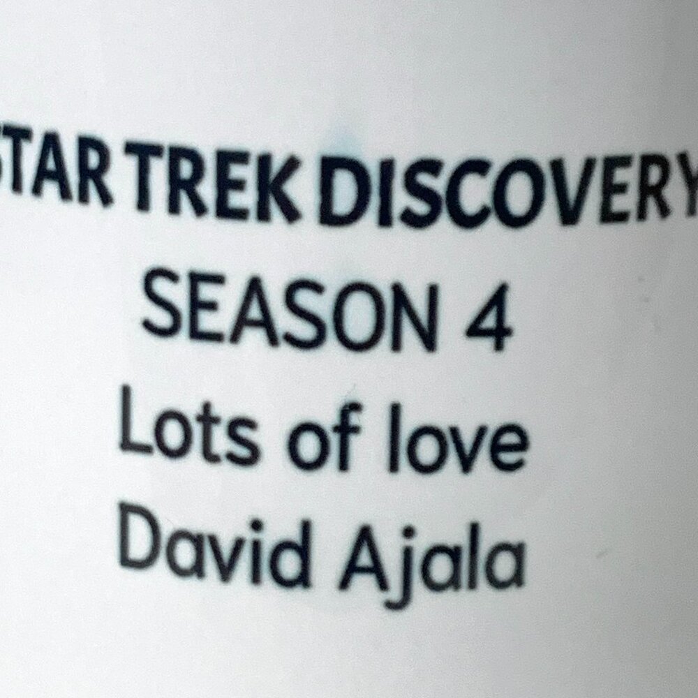 Star Trek Discovery The Purrfect Pair Season 4 Ceramic Mug Cup David Ajala Book - Picture 6 of 8